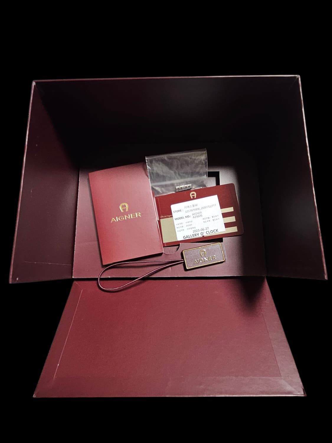 정가78만 | 아이그너 올비아 여성 시계 | 풀구성 | 거의 새상품 상품이미지5
