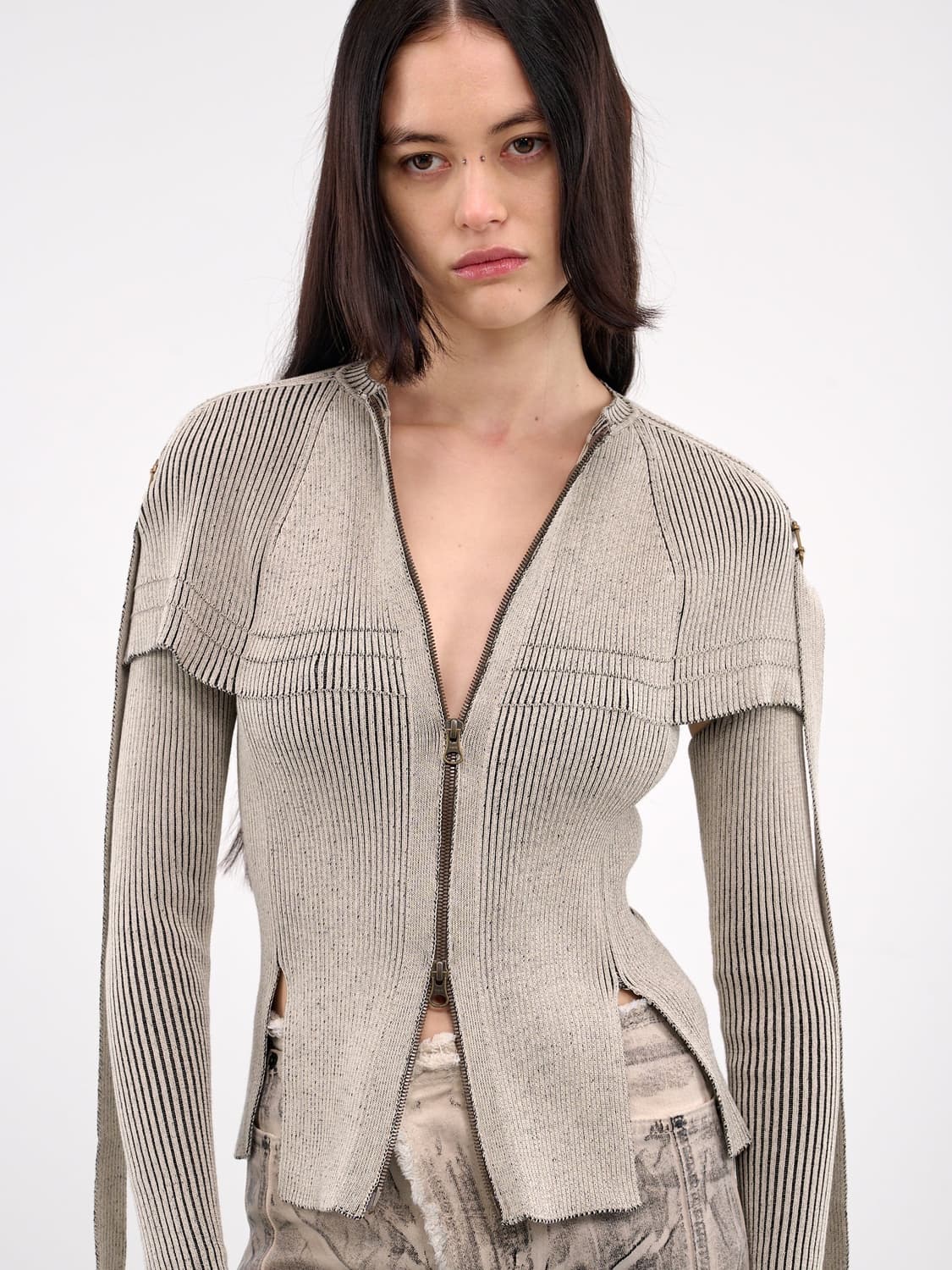 [XS,S]노울스 25ss Veil 가디건 상품이미지2