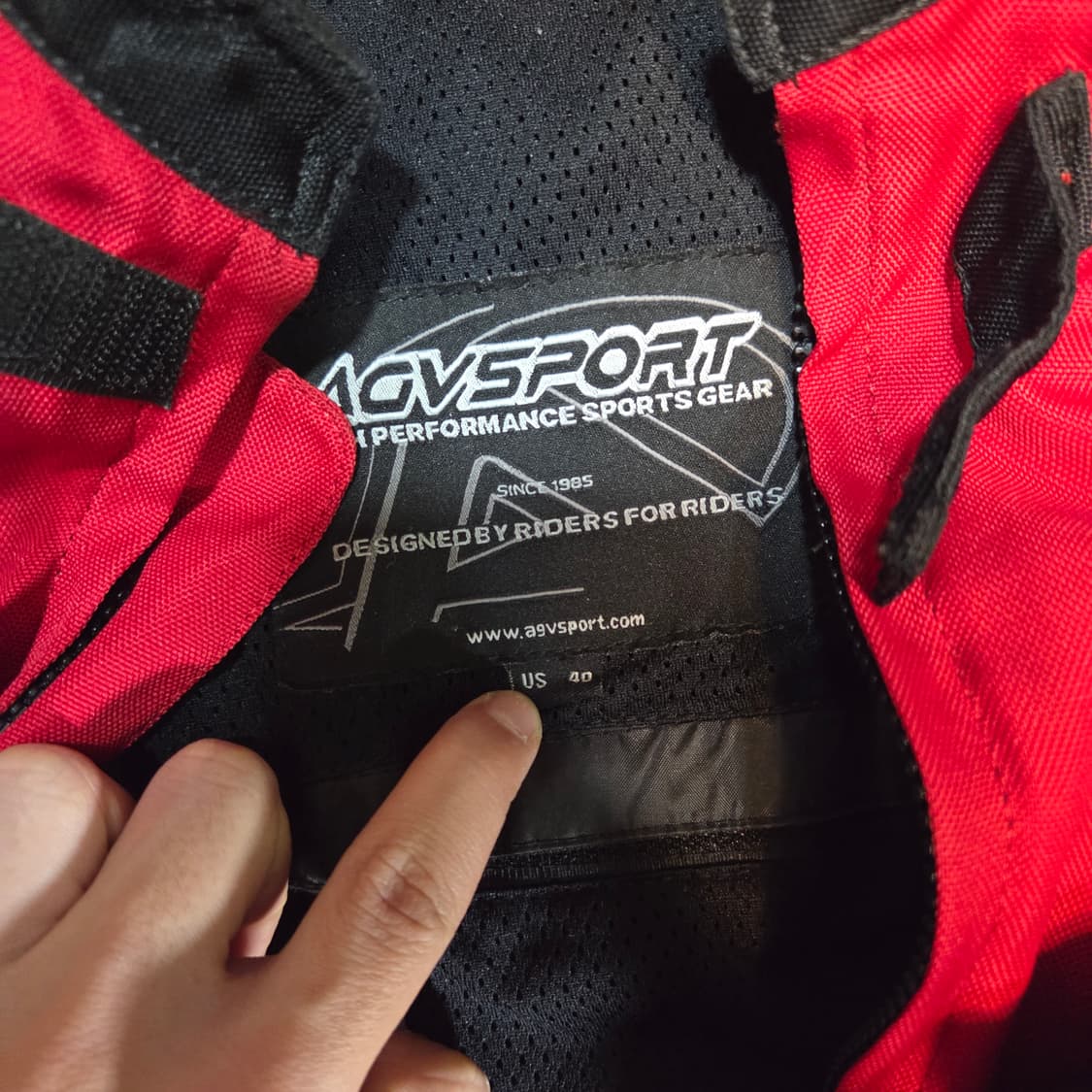 AGVSPORT 레이싱 자켓 (실XL) (전투용) 상품이미지9