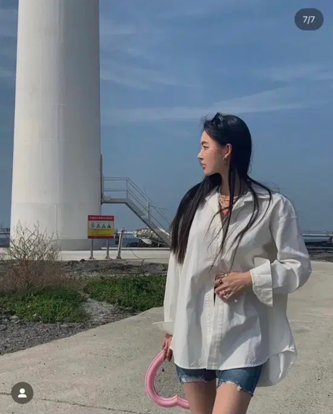 페일제이드 오버핏 셔츠 팝니다 상품이미지4