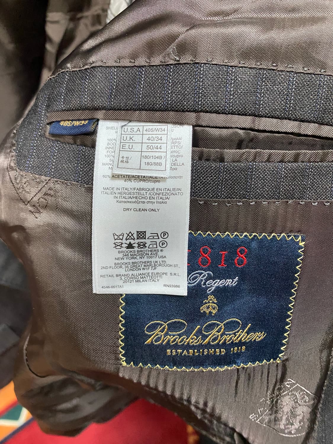 브룩스브라더스 1818 정장세트 상품이미지3