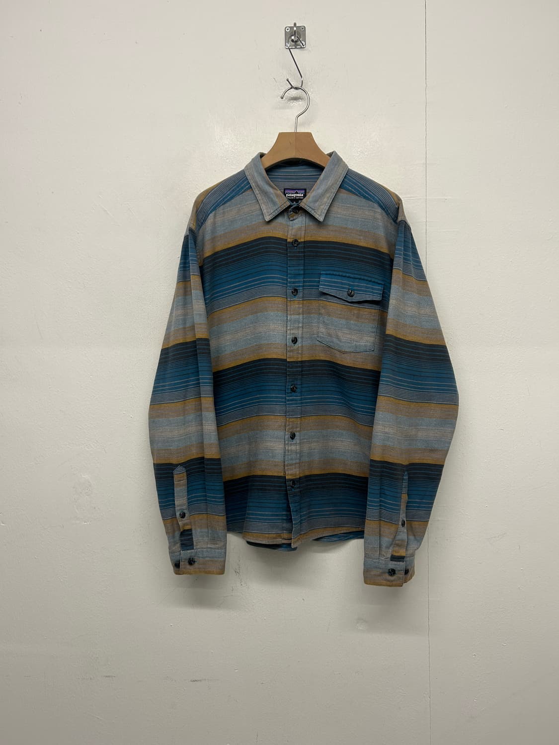 파타고니아 오가닉코튼 스트라이프 셔츠 상품이미지2