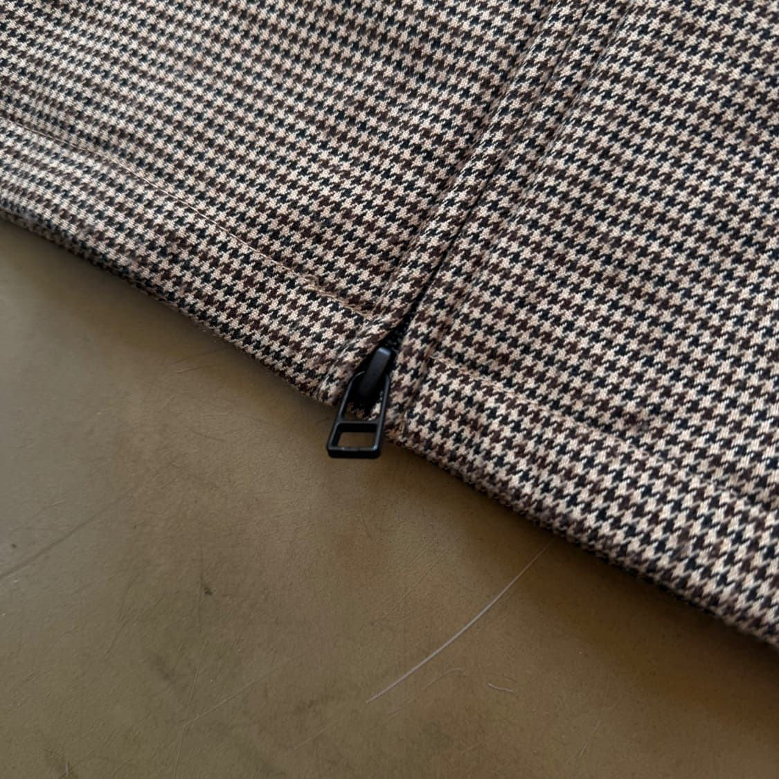 INHERIT 라이트 패브릭 하운드투스 자켓 상품이미지4