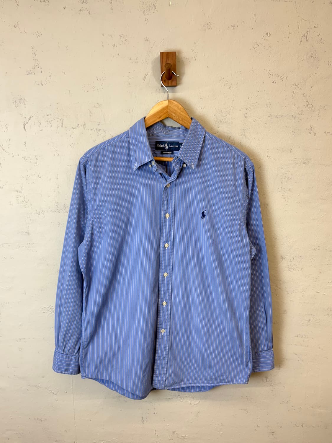 폴로랄프로렌 빈티지 블루 스트라이프 셔츠 상품이미지1