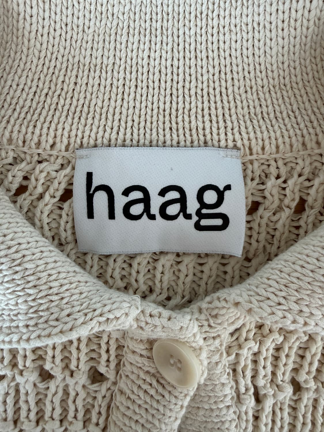 헤이그(haag) 코튼 가디건 상품이미지5