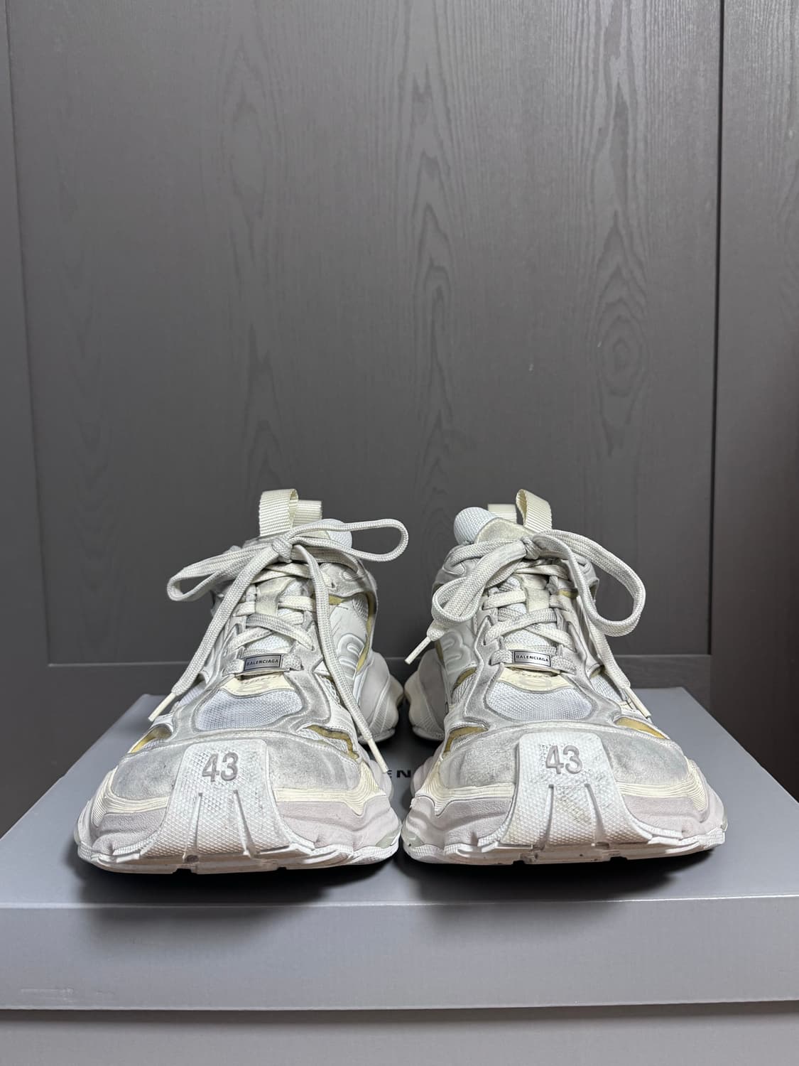 [43] 발렌시아가 카고 스니커즈 에그쉘 상품이미지4