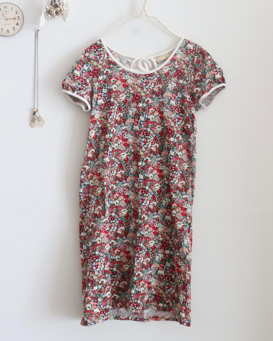 [Beams Boy] Liberty Floral Ribbon Dress 상품이미지9