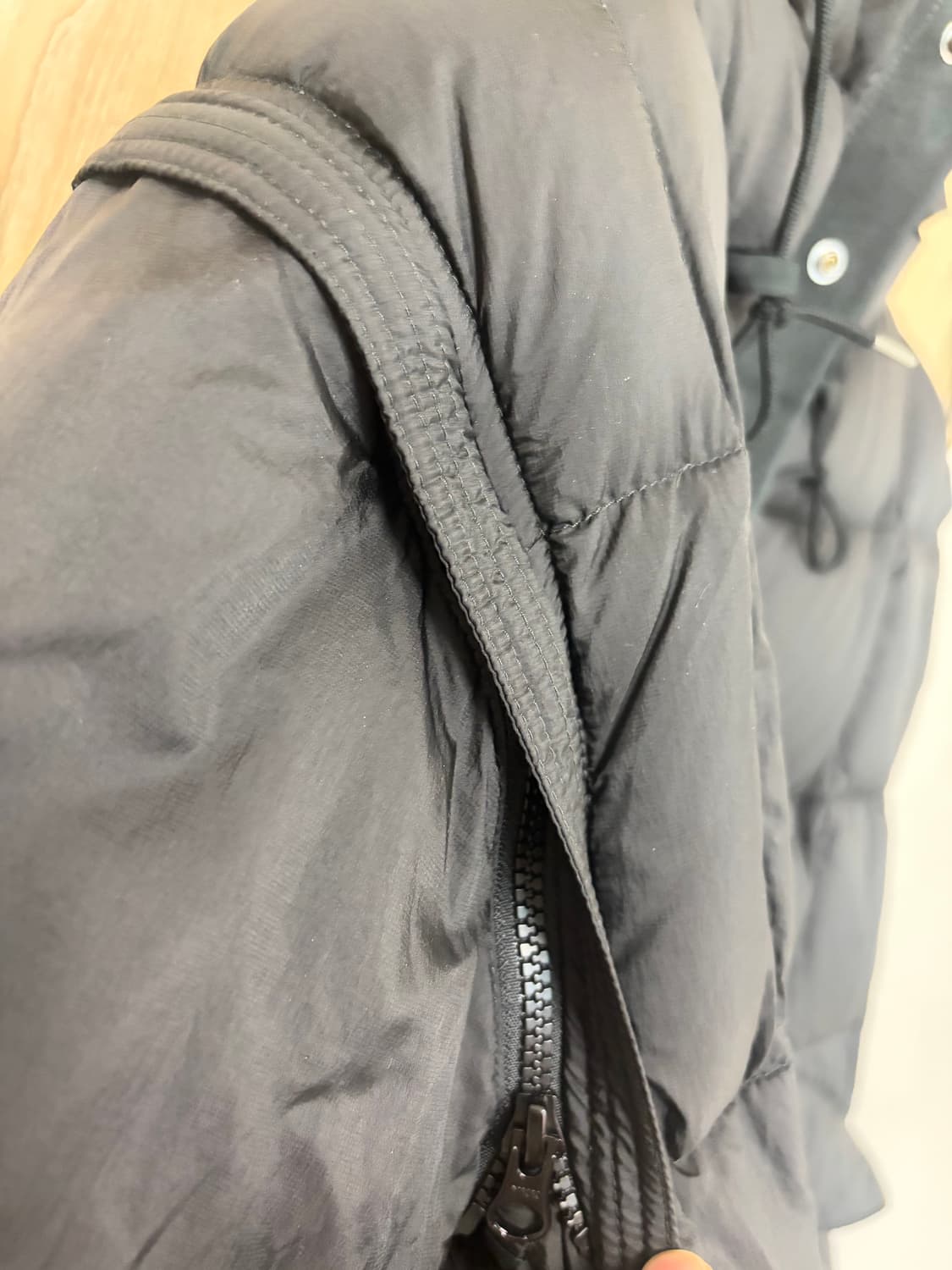 허리케인 콤보 다운 아노락 패딩 (베스트 탈부착가능) 52 XL 상품이미지4