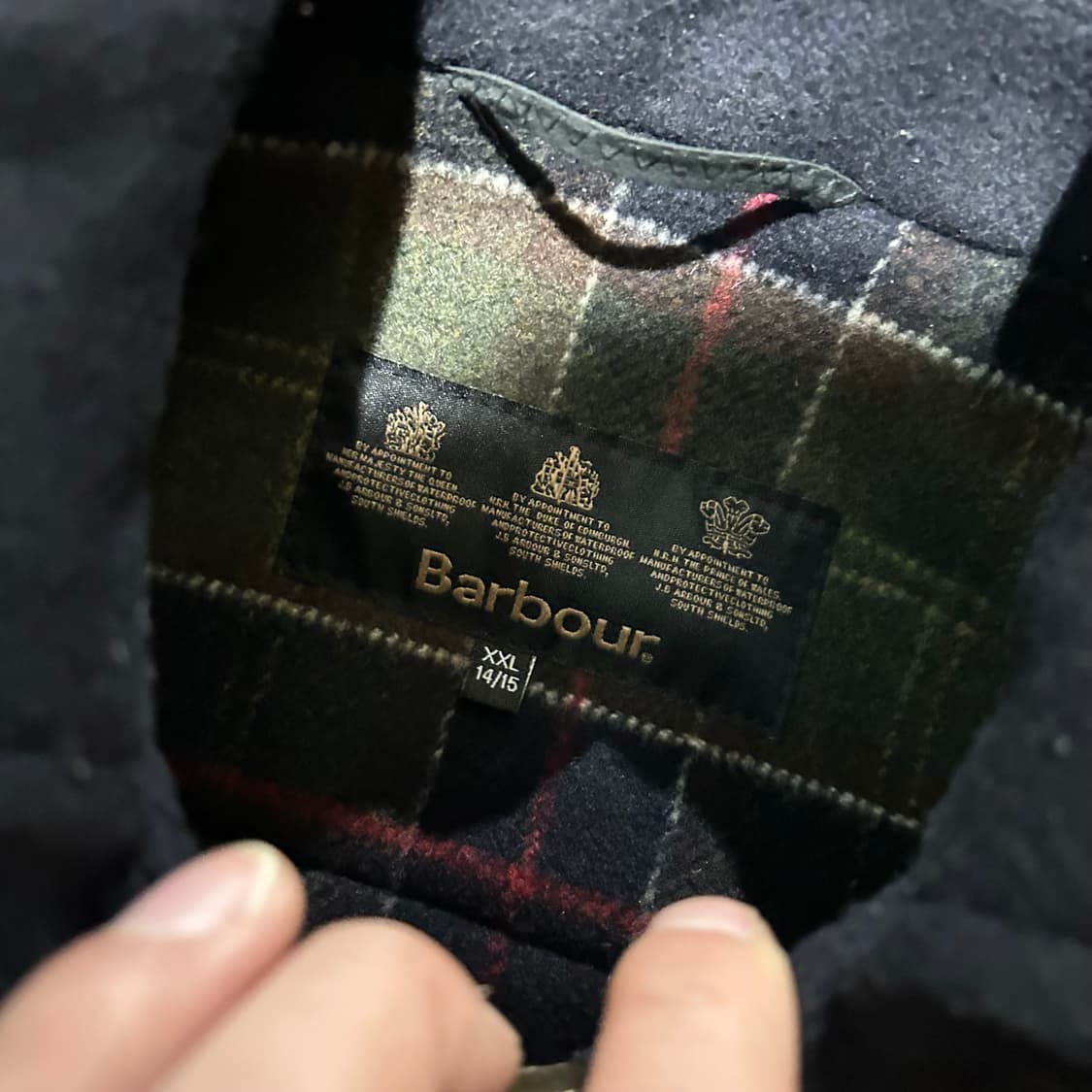 바버(Barbour) 피코트 자켓 상품이미지4