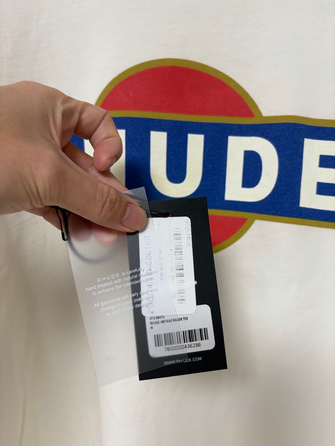 루드 오버핏 반팔 티셔츠 M 상품이미지5