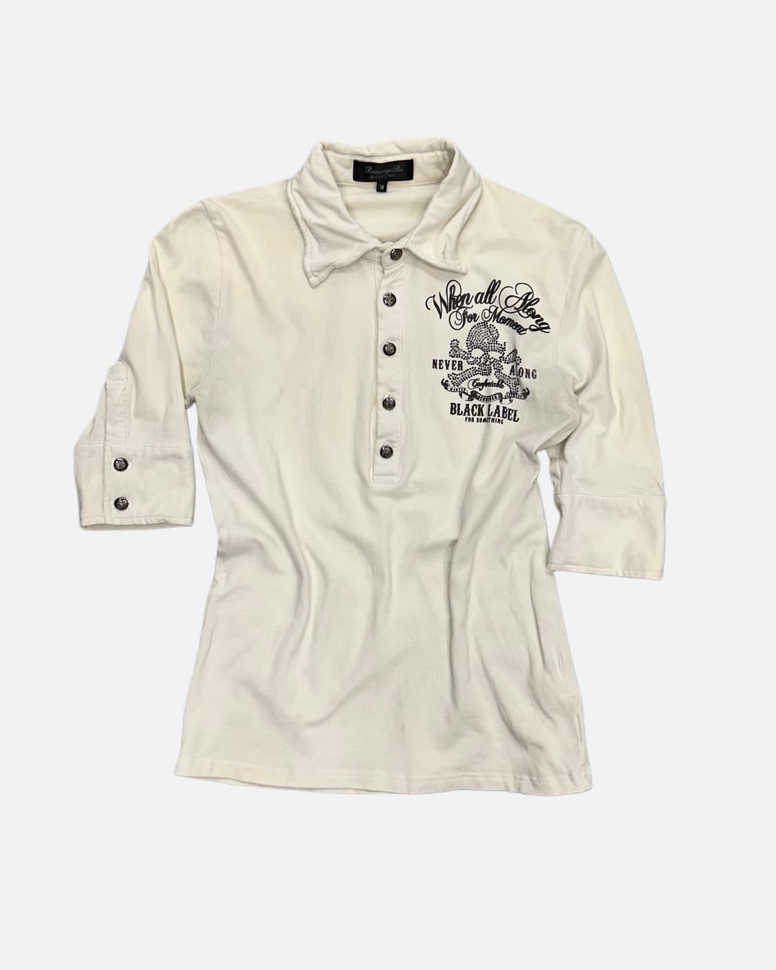 BERNINGS SHO cubic skull punk pk t-shirt 상품이미지2