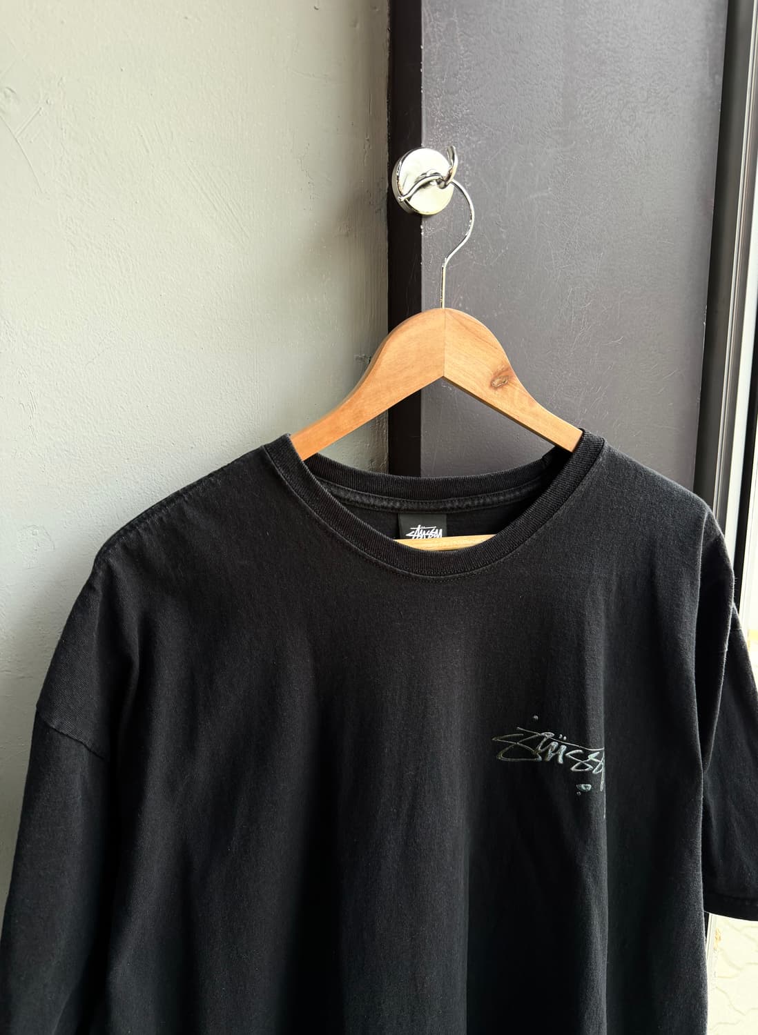 XXL/ 스투시 머큐리 블랙 반팔 상품이미지4