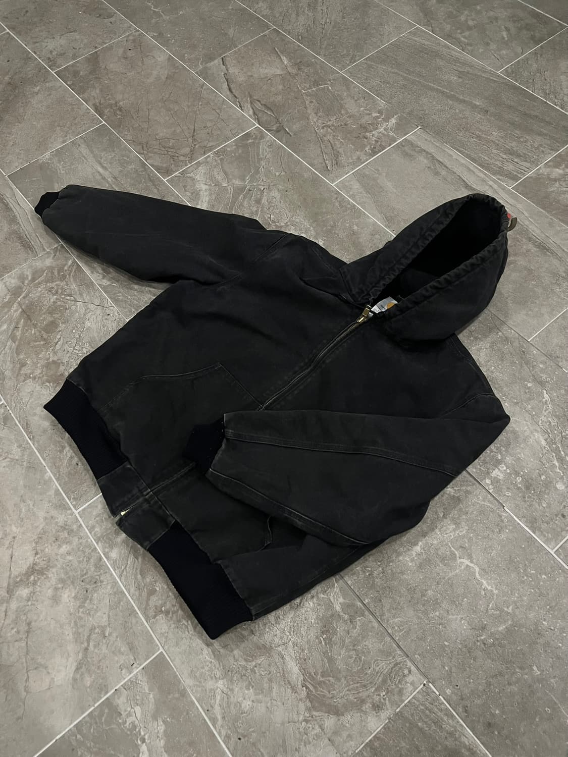 (XL) 칼하트 덕 액티브 후드자켓 J130 BLK 블랙 상품이미지8