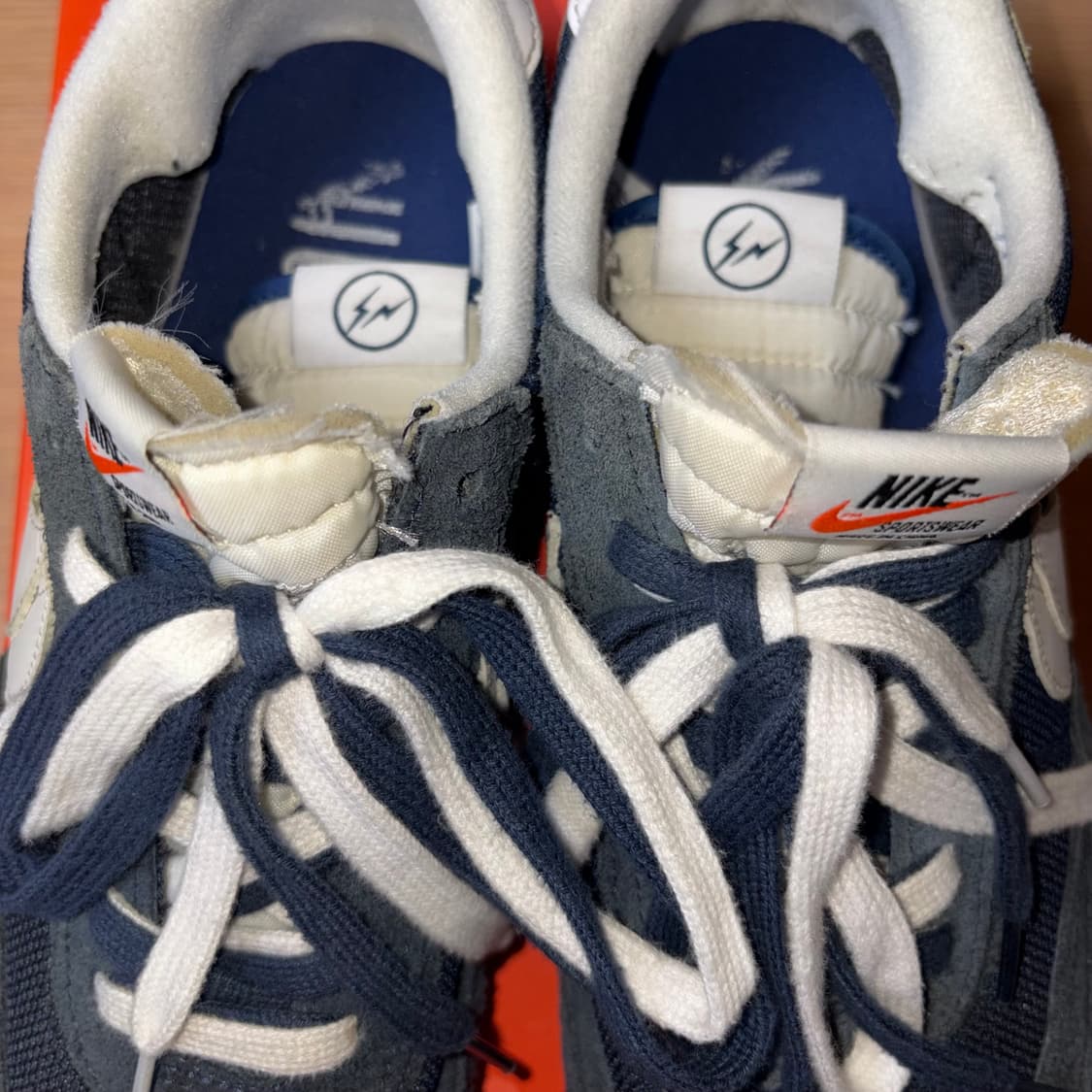 나이키 프라그먼트 사카이 LD WAFFLE 네이비 (280) 상품이미지3