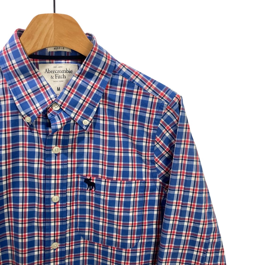 아베크롬비 체크 셔츠 상품이미지3