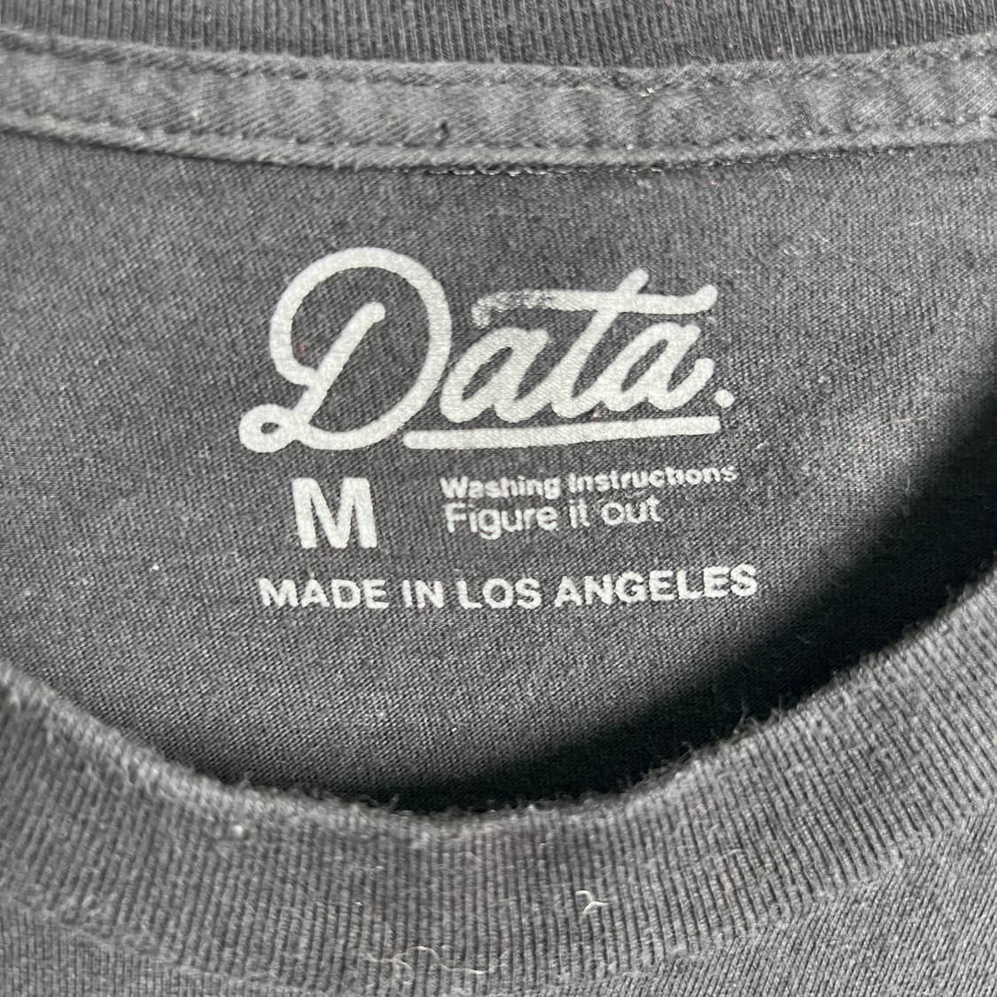 data crew 빈티지 스컬 펑크 반팔 티셔츠 M 상품이미지4