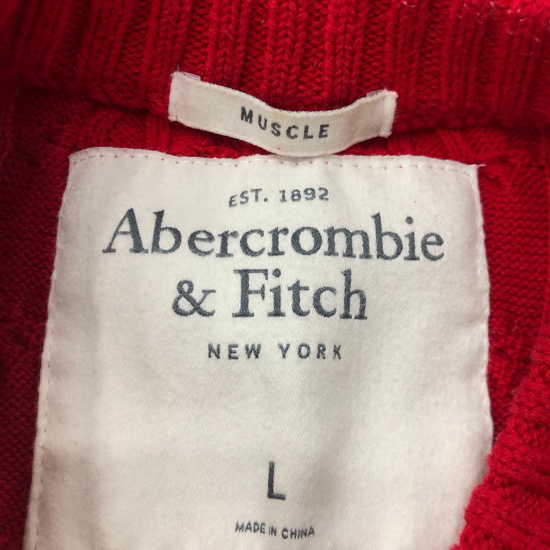 아베크롬비 케이블 니트 상품이미지3