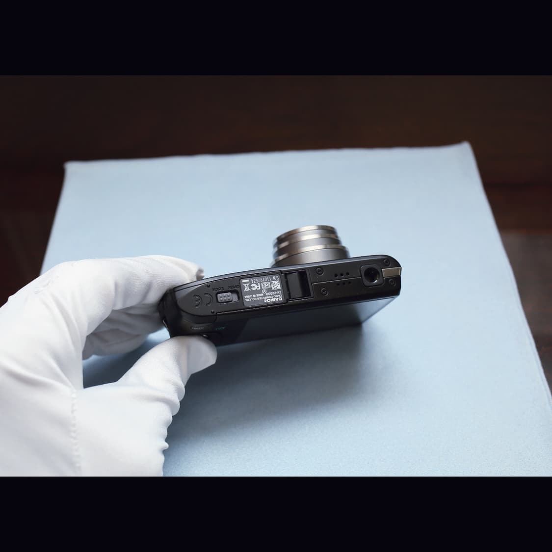 레어<A+급><아일릿모카> 카시오 엑슬림 z2300 블랙 빈티지 디카 상품이미지5