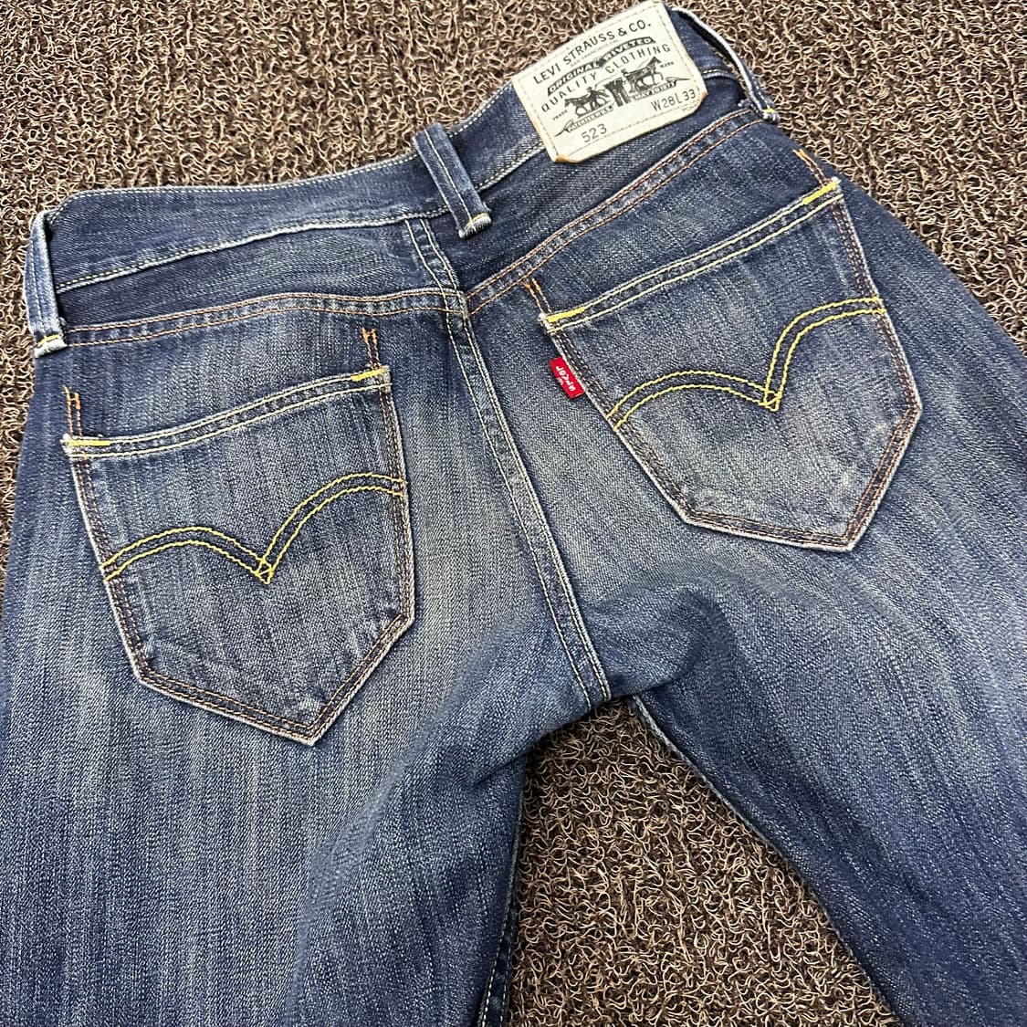 리바이스 523 화이트탭 데님 청바지 팬츠 28인치 상품이미지6