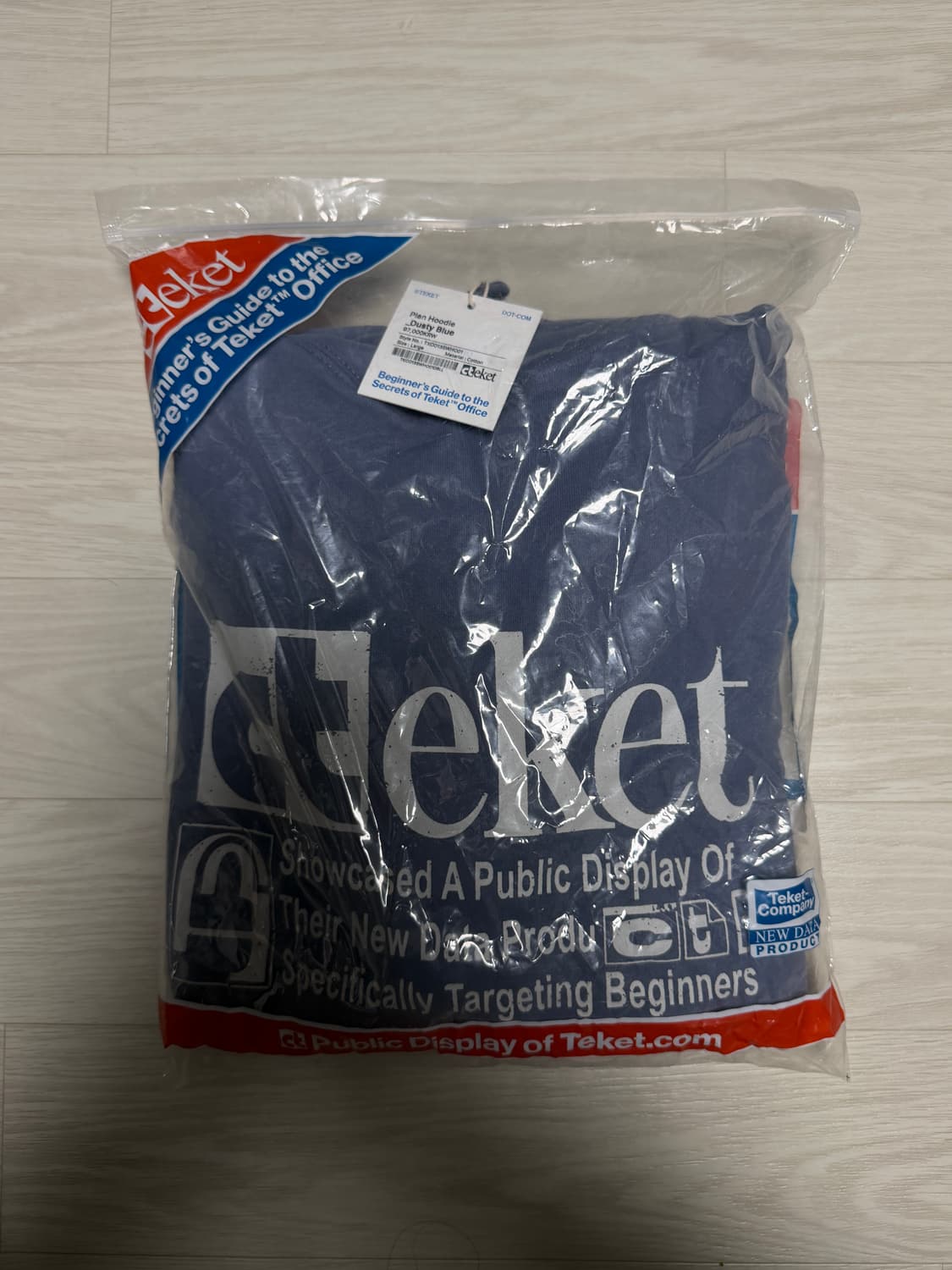 (새상품) 테켓 - Plan Hoodie 상품이미지1