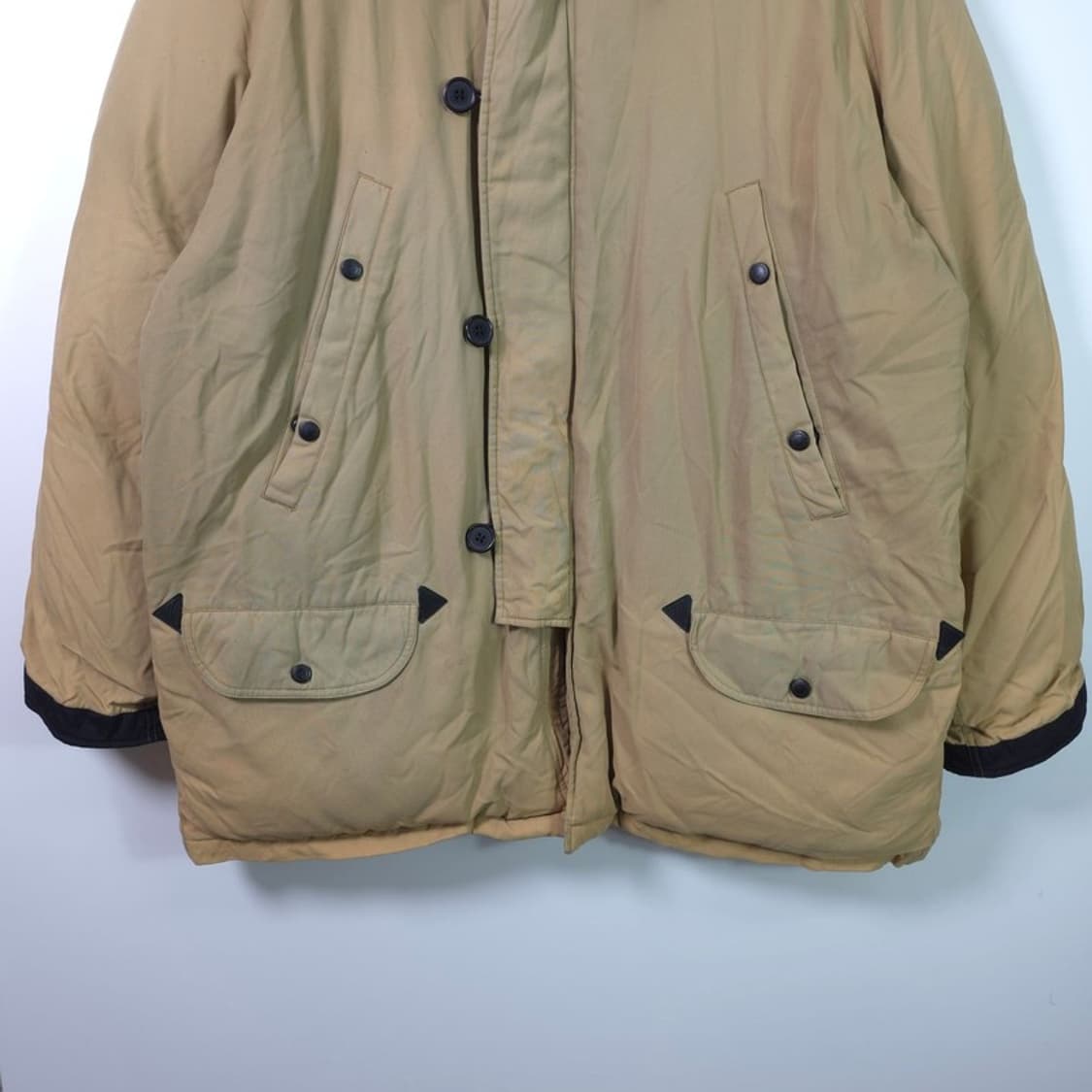 90s 폴로 진스 대장급 구스다운 파카 XL 상품이미지4