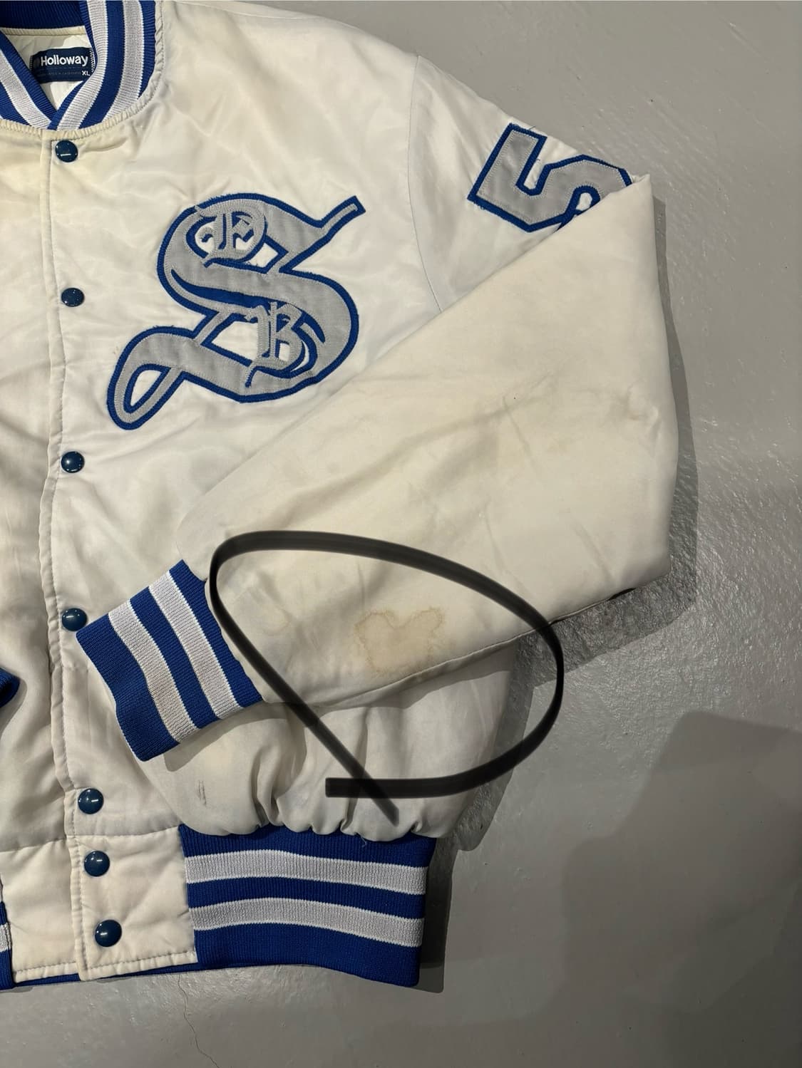 빈티지 베이스볼 나일론 자켓   상품이미지8