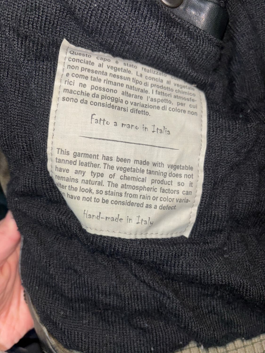 조르지오 브라토 아티잔 레더 봄버 48 상품이미지4