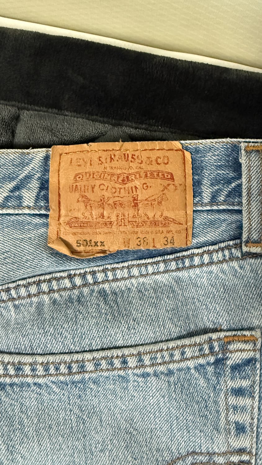 리바이스 501 made in usa 데님 상품이미지6