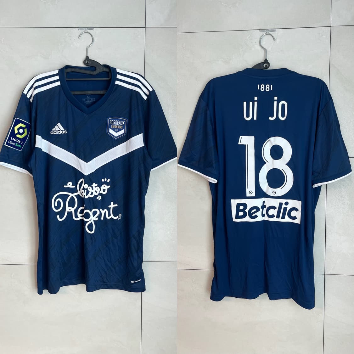 황의조 20-21 FC 지르댕 보르도 아디다스 유니폼 져지 [M]  상품이미지1