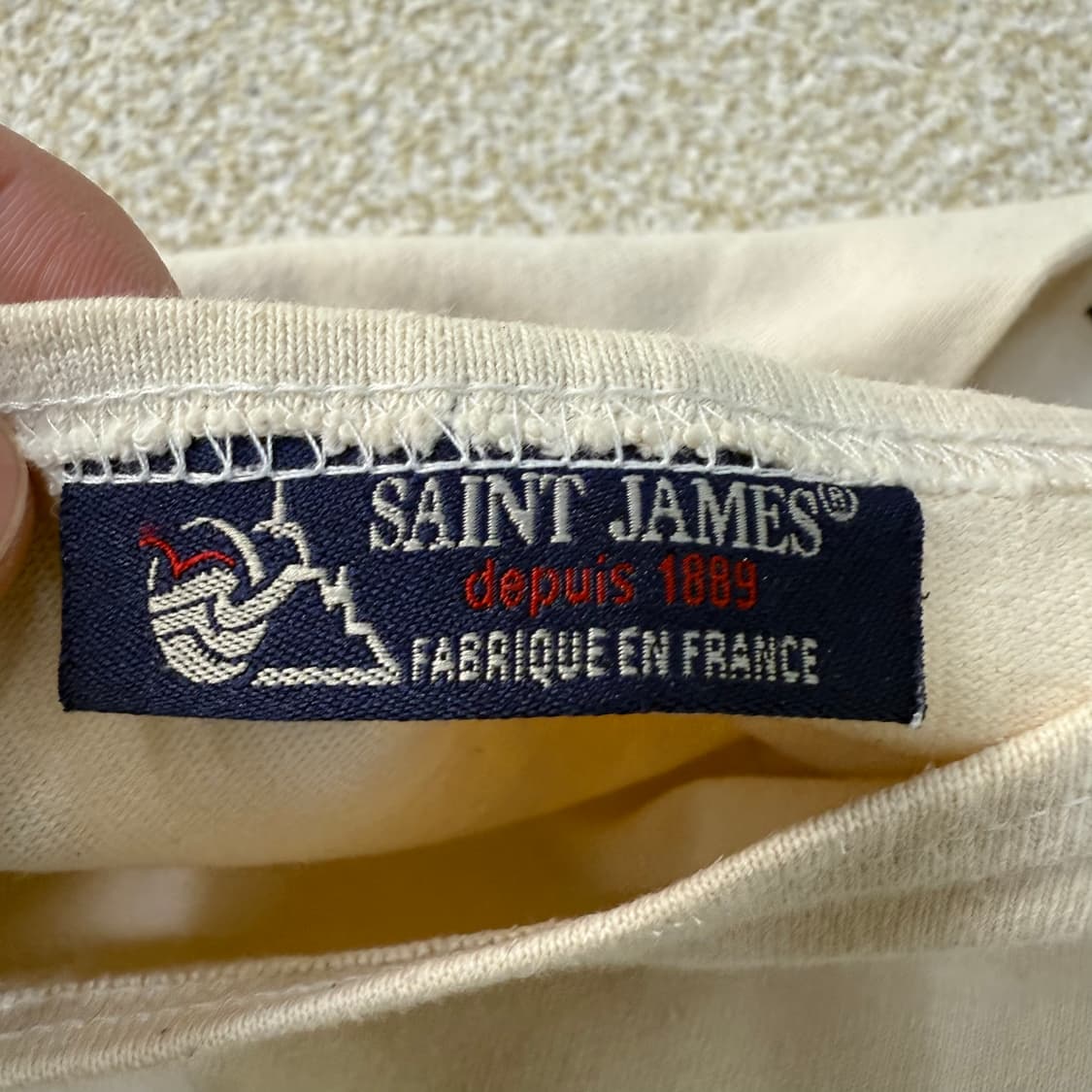 [실측확인] 세인트제임스 베이직 긴팔 티셔츠 0106T1 상품이미지3