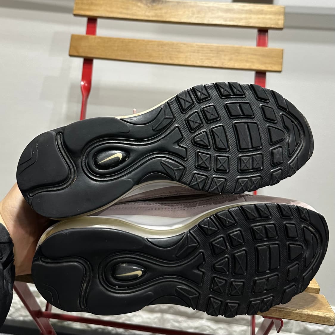 260) 나이키 운동화 남성 남자 신발 에어맥스 98 핑크 상품이미지6