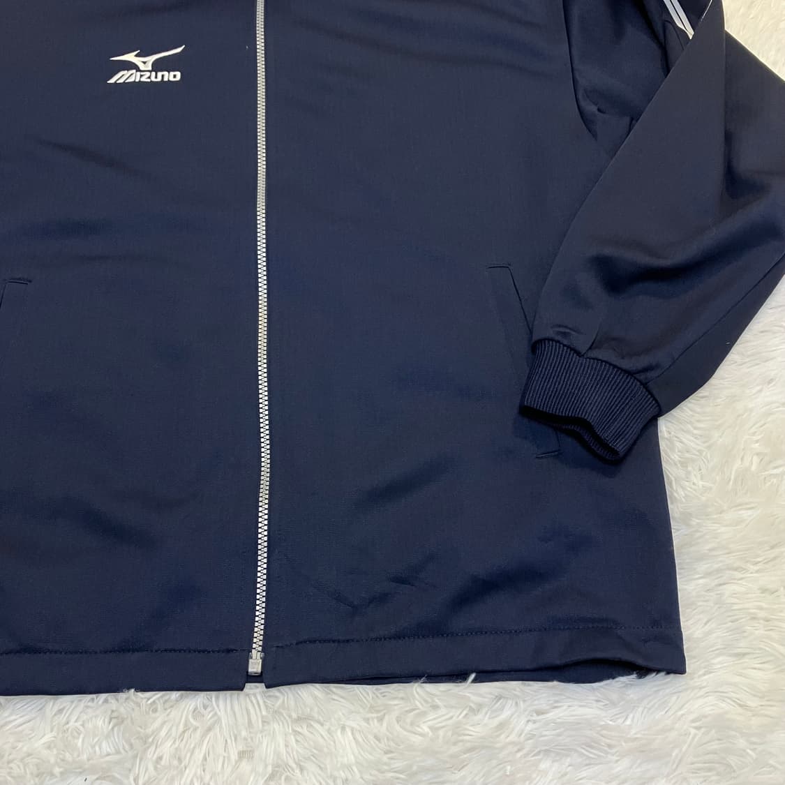 빈티지 미즈노 네이비 저지 803 y2k 스트릿 갸루 펑키 일본빈티지 상품이미지7