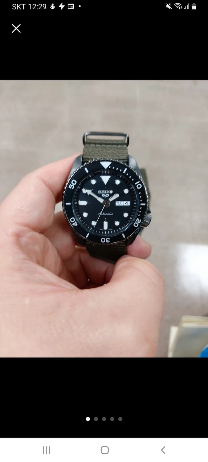 세이코5 오토매틱 시계  상품이미지1