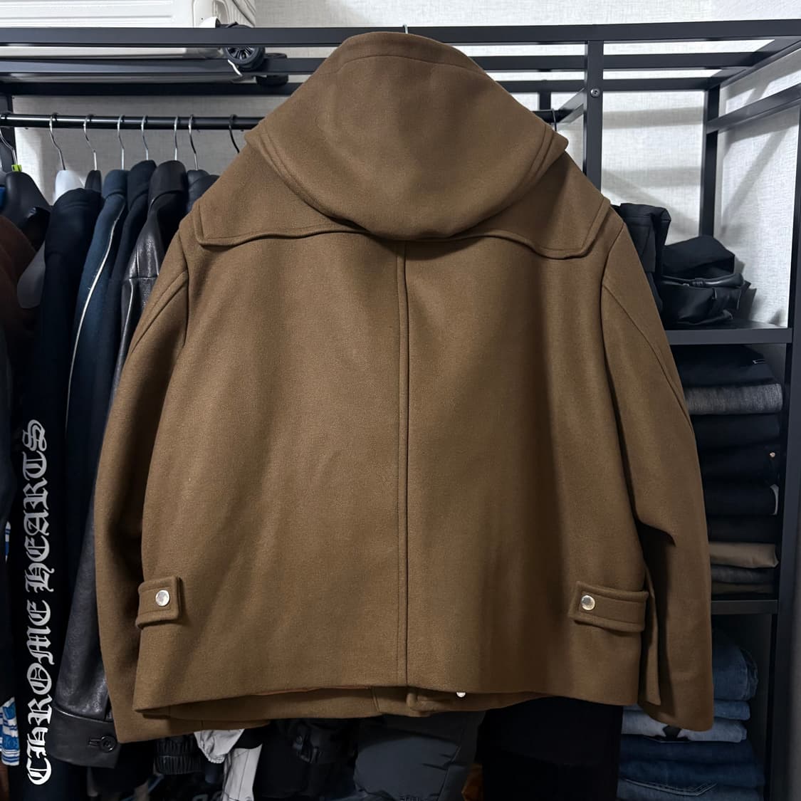 솔리드옴므 숏후드코트 상품이미지3