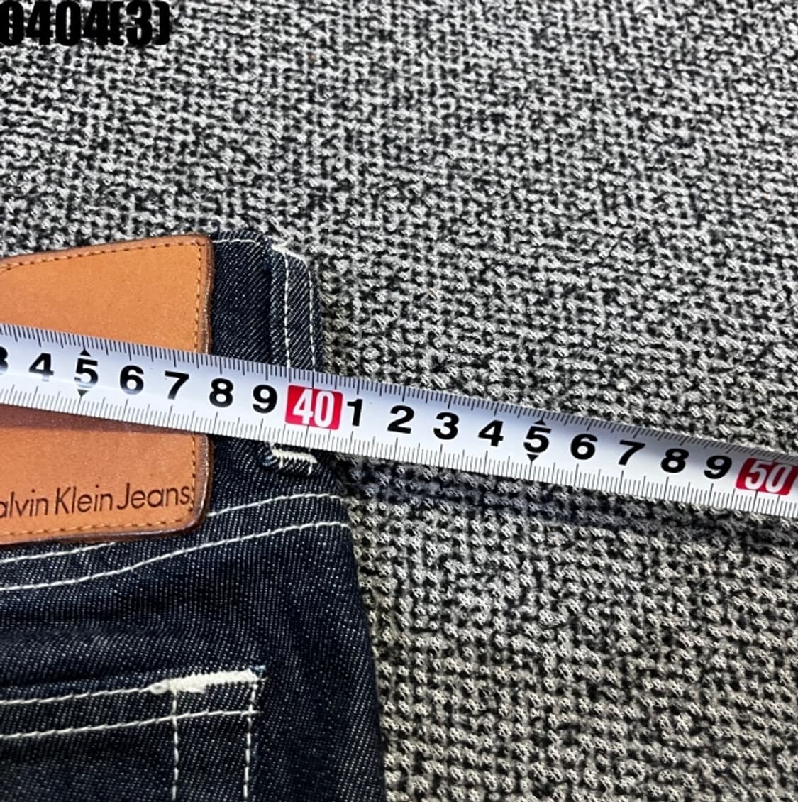 캘빈클라인 생지 데님 팬츠 상품이미지6