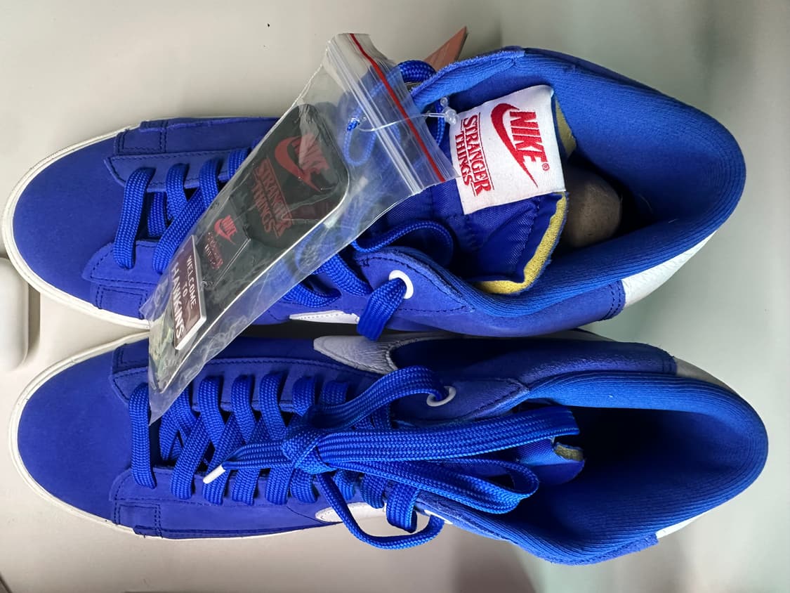 나이키 x 기묘한 이야기 블레이저 미드 인디펜던스 데이 팩 블루 상품이미지2