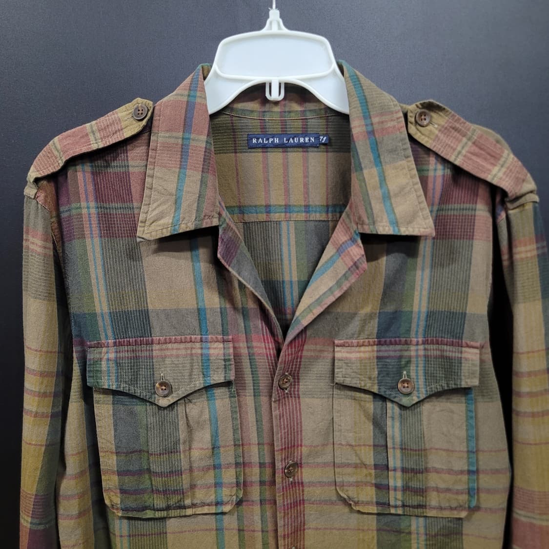 Ralph Lauren 랄프로렌 빈티지 체크패턴 웨스턴 셔츠  상품이미지2
