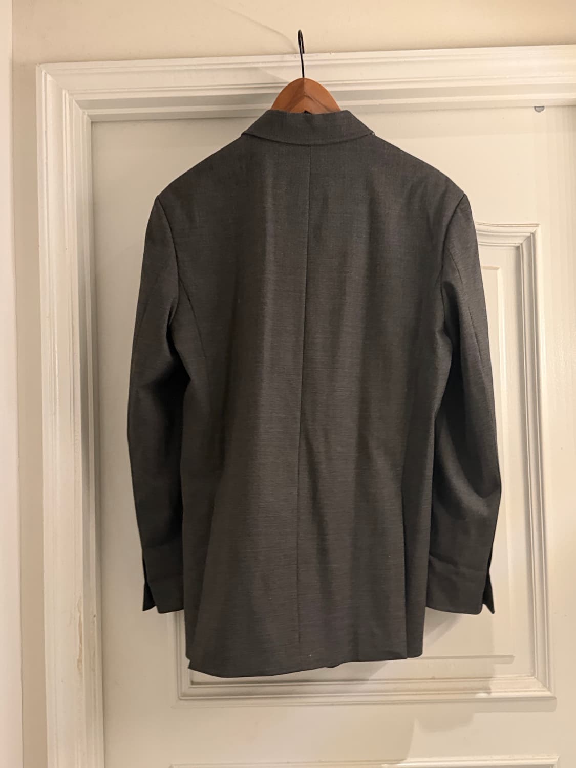 마조네 보이프렌드 더블 자켓 그레이 상품이미지7