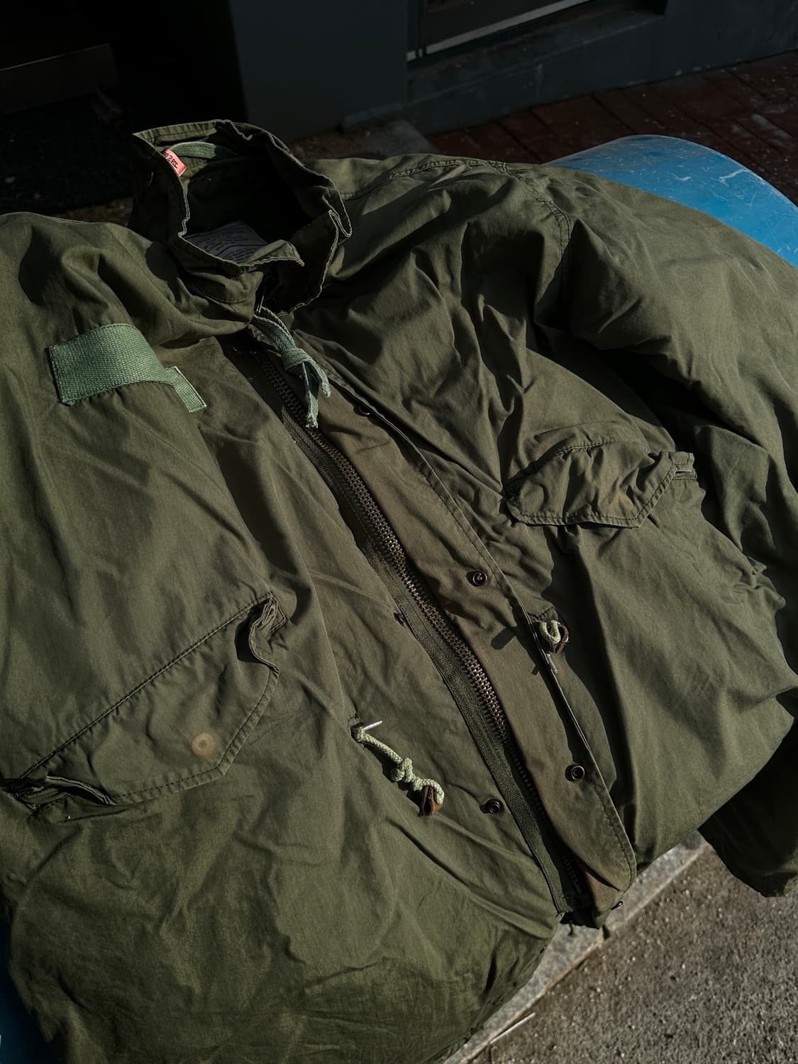 70s us army m65 피쉬테일 개파카 자켓 상품이미지3