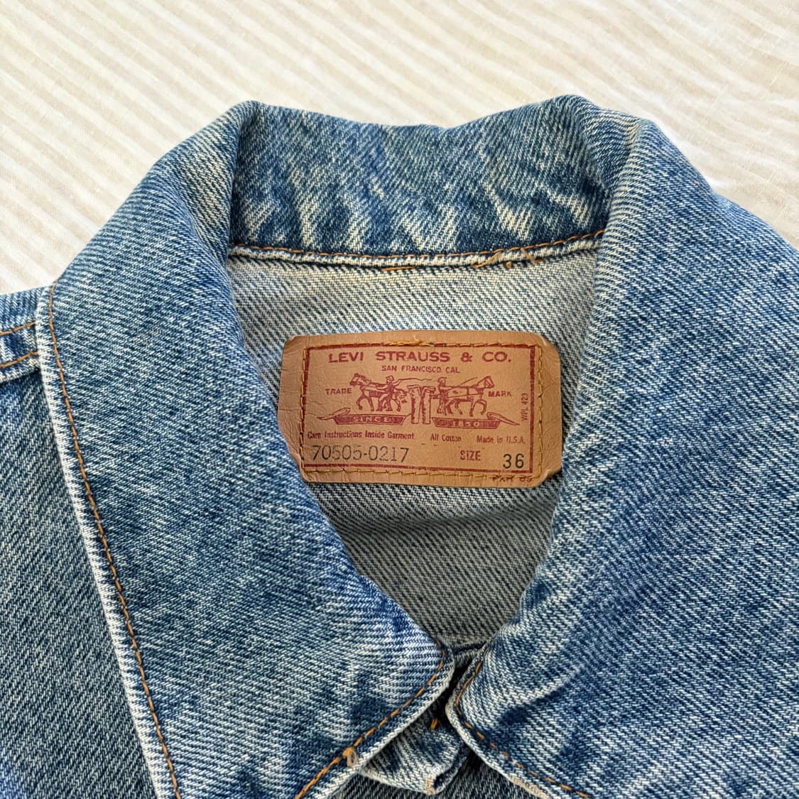  ▫️90‘s Levi's Denim Jacket 상품이미지9