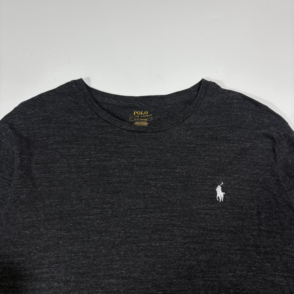 폴로 랄프로렌 차콜 롱슬리브 상품이미지2