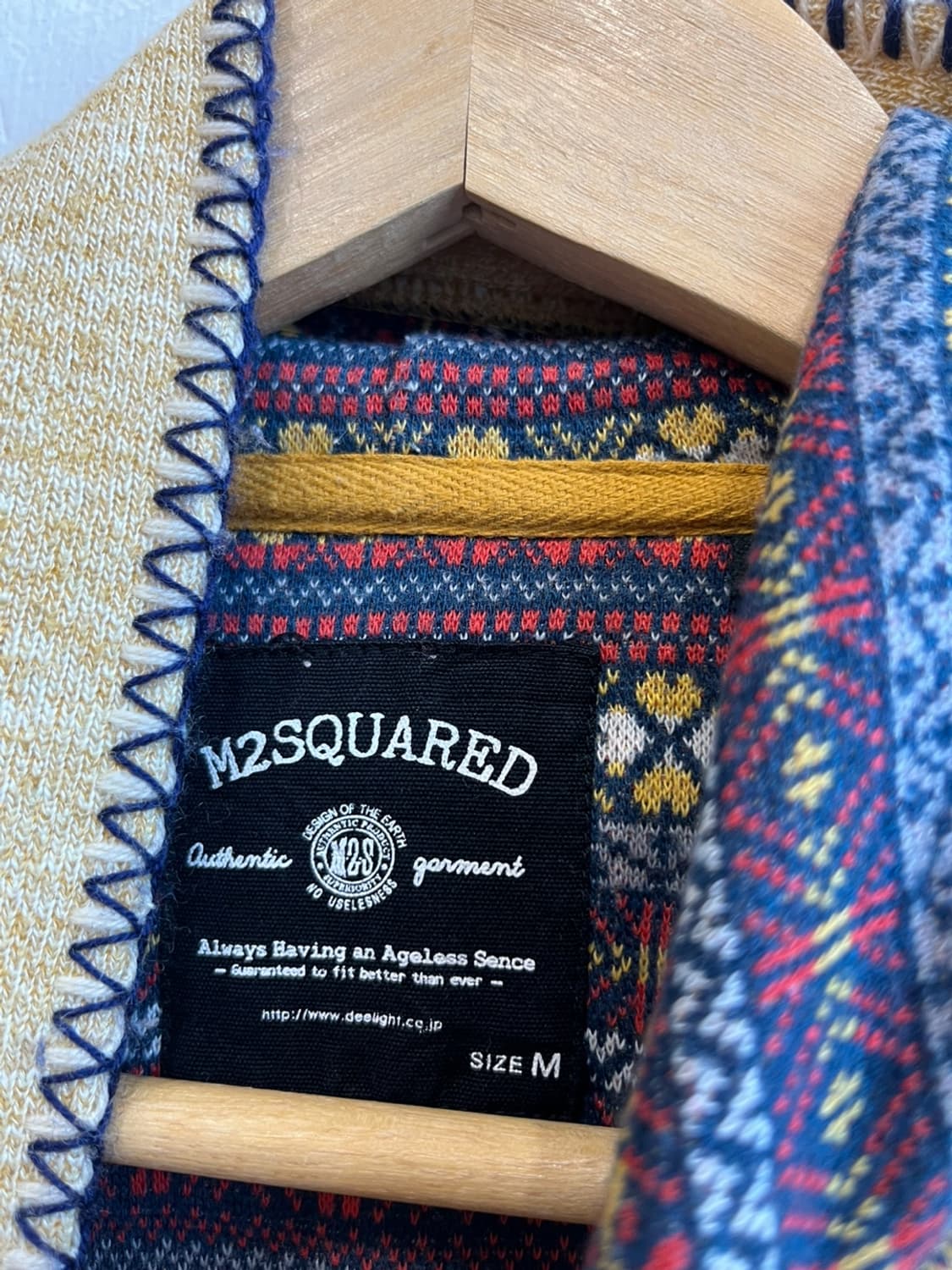 M2SQUARED JPN 에스닉 니트 후드 자켓 우먼즈 상품이미지5