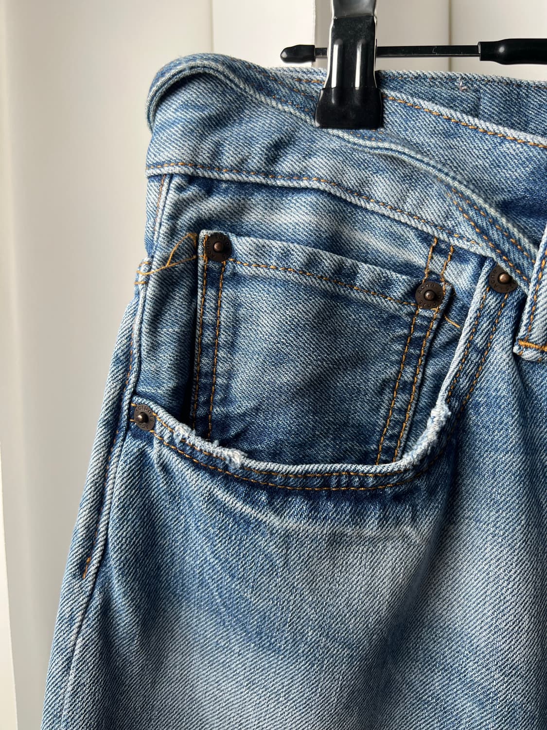 Acne Studios 연청 데님 반바지 31 상품이미지2