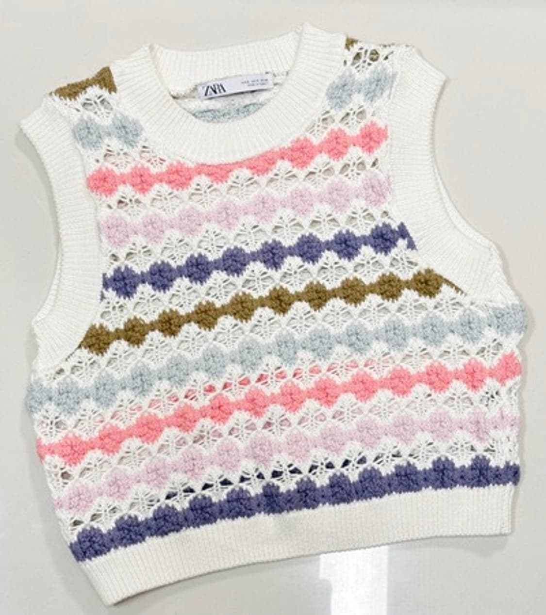 새) 자라 크로셰 베스트 상품이미지3