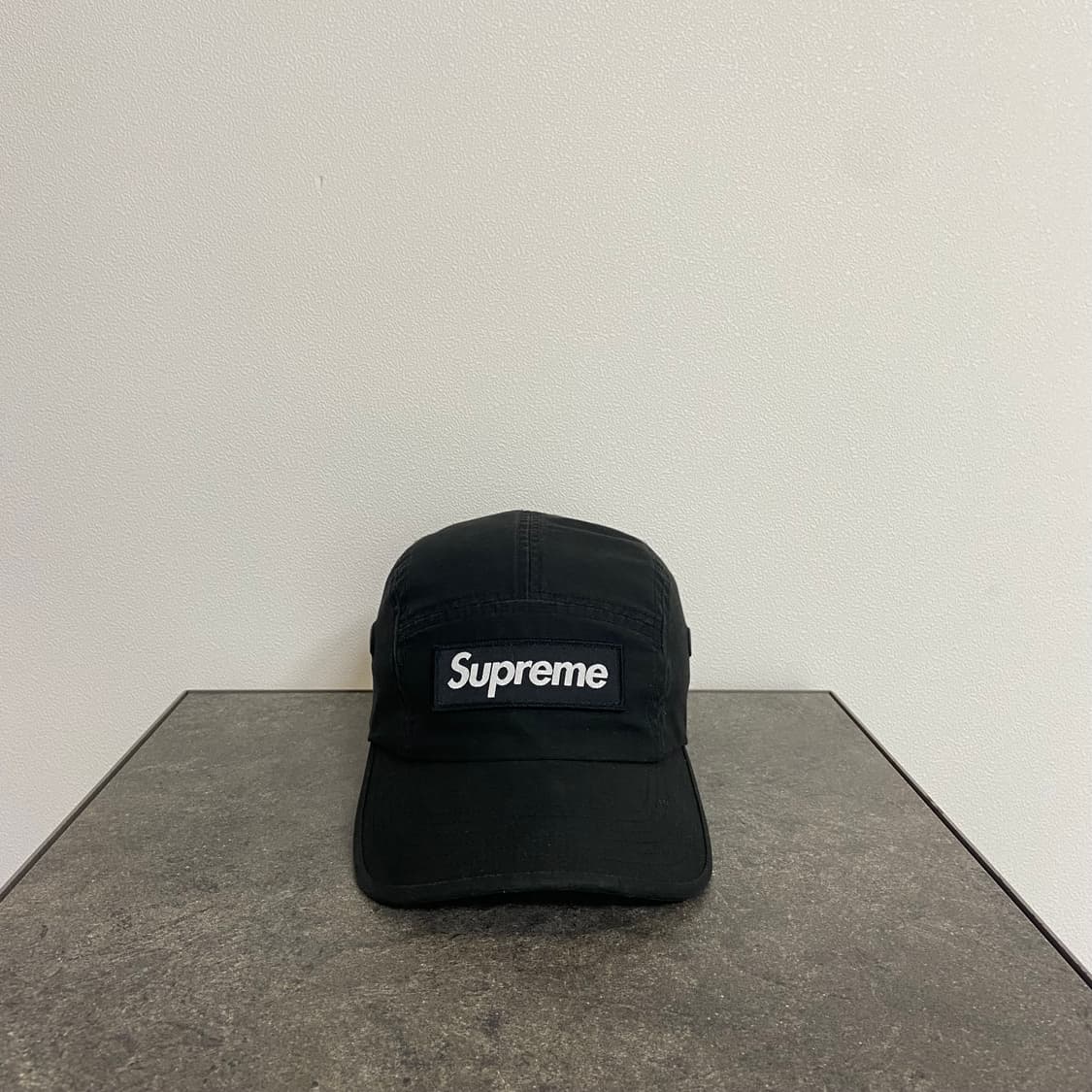 (OS) 슈프림 박스로고 캠프캡 모자 22FW 밀리터리 블랙 상품이미지1