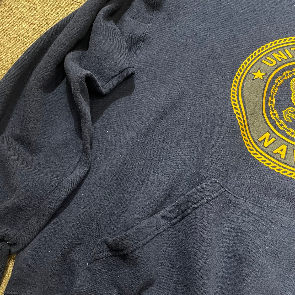 (L) USA Soffe NAVY 밀리터리 미해군 후드티 상품이미지5