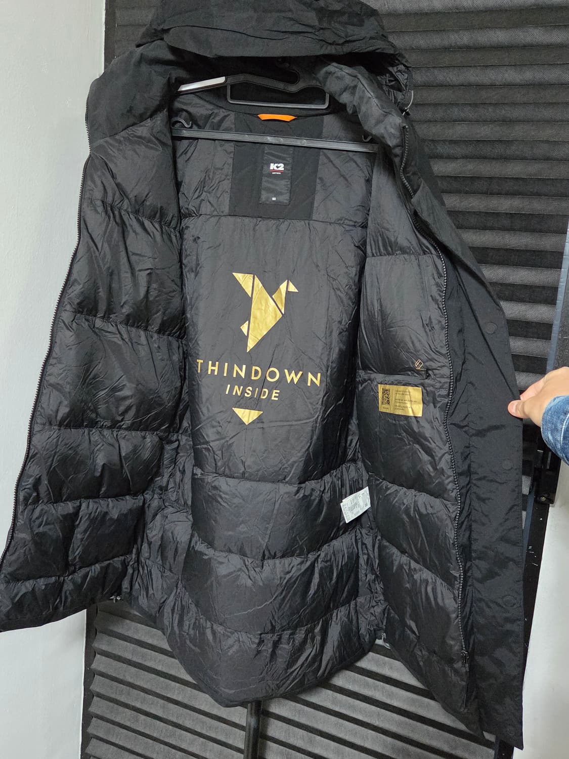[K2] 씬에어 구스다운 패딩 판매합니다. 상품이미지5