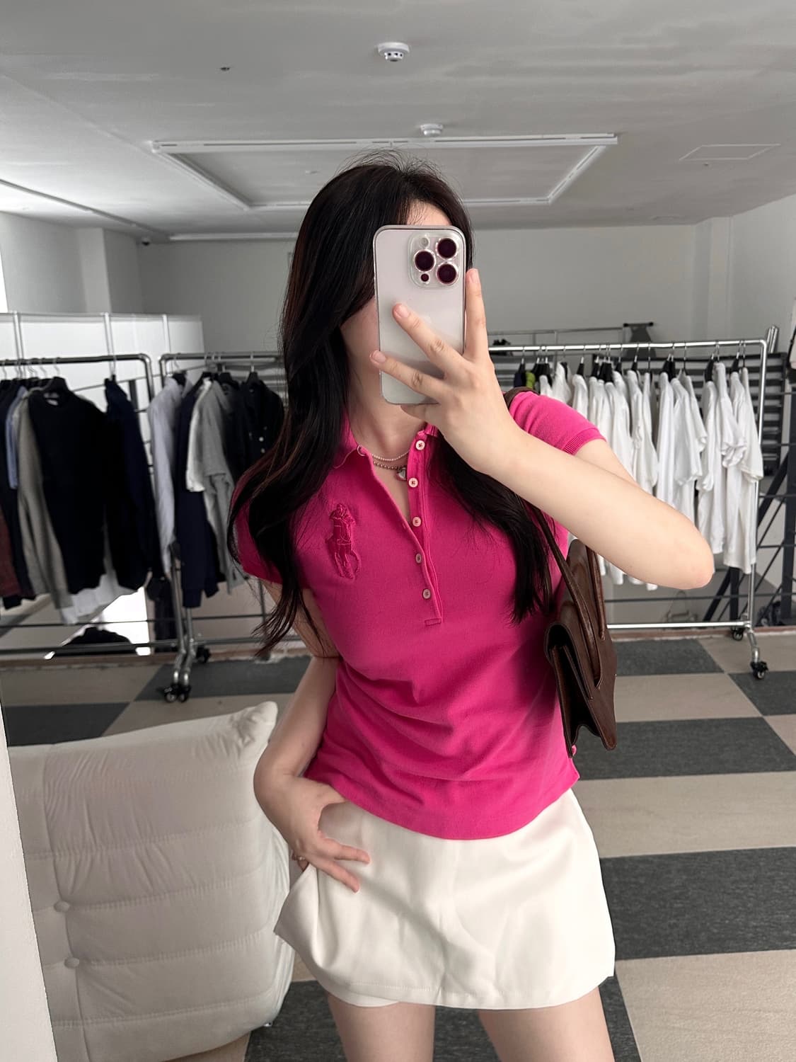 랄프로렌 빅포니 5버튼 슬림핏 카라 티셔츠  상품이미지8