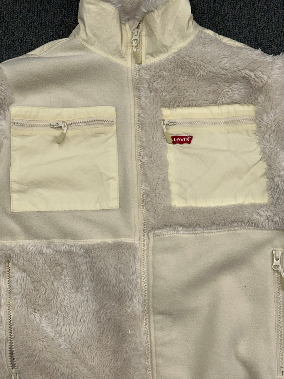 S)리바이스 빈티지 여성 투웨이 후리스 자켓 상품이미지4