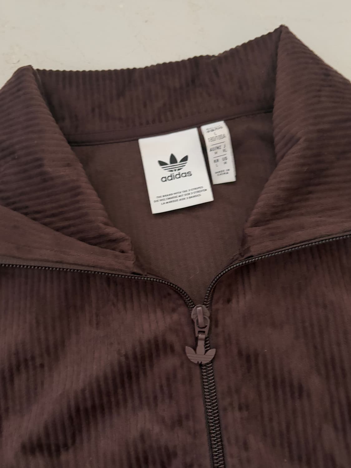 • Adidas Corduroy Burgundy Track Top 상품이미지6